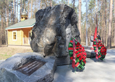 В ченковском лесу перезахоронили останки 386 человек, расстрелянных фашистами в годы Великой Отечественной войны