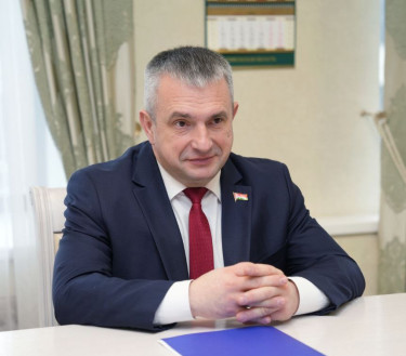 Встреча председателя облисполкома Иван Крупко с министром по чрезвычайным ситуациям Вадимом Синявским