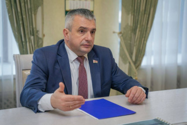 Встреча председателя облисполкома Ивана Крупко с председателем Президиума Национальной академии наук Беларуси Владимиром Караником