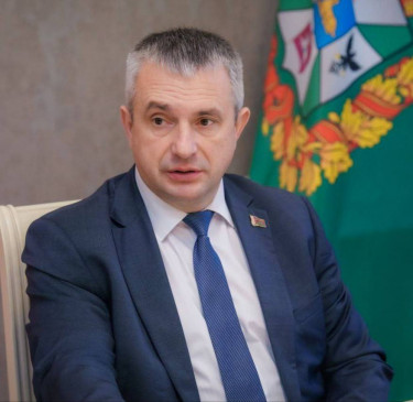 Встреча председателя Гомельского облисполкома Ивана Крупко с министром культуры Республики Беларусь Русланом Чернецким