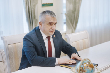 Председатель облисполкома Иван Крупко встретился с первым заместителем главы Администрации Президента Владимиром Перцовым