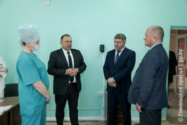 Помощник Президента - инспектор по Гомельской области посетил поликлинику Речицкой ЦРБ